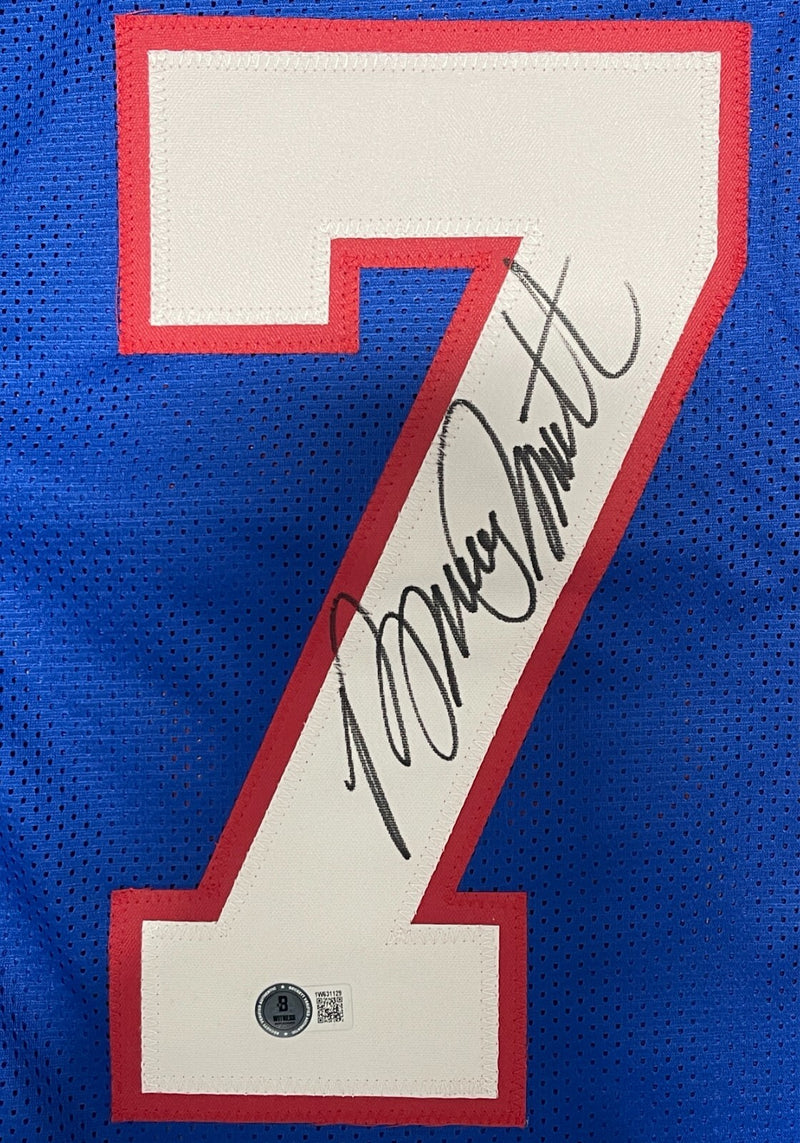 Bruce Smith Signed Buffalo Bills Custom Jersey