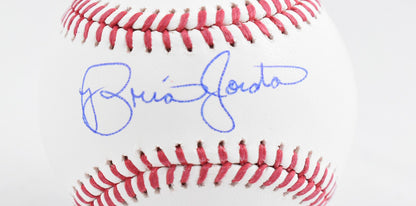 Brian Jordan Signed Rawlings Official Major League Baseball