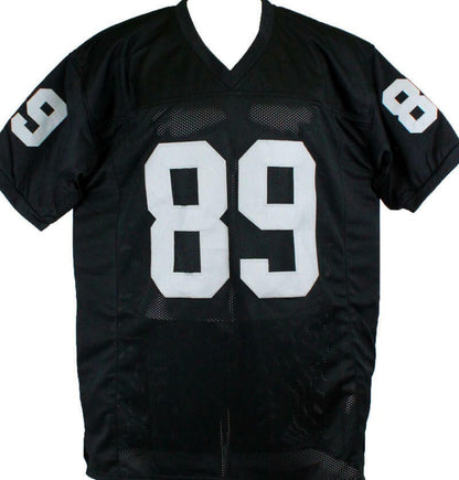Bryan Edwards Signed Black Custom Football Jersey