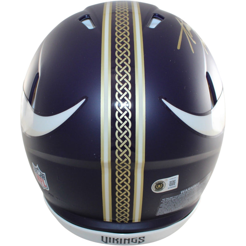 Adrian Peterson Signed Minnesota Vikings Rivalries Proline Helmet