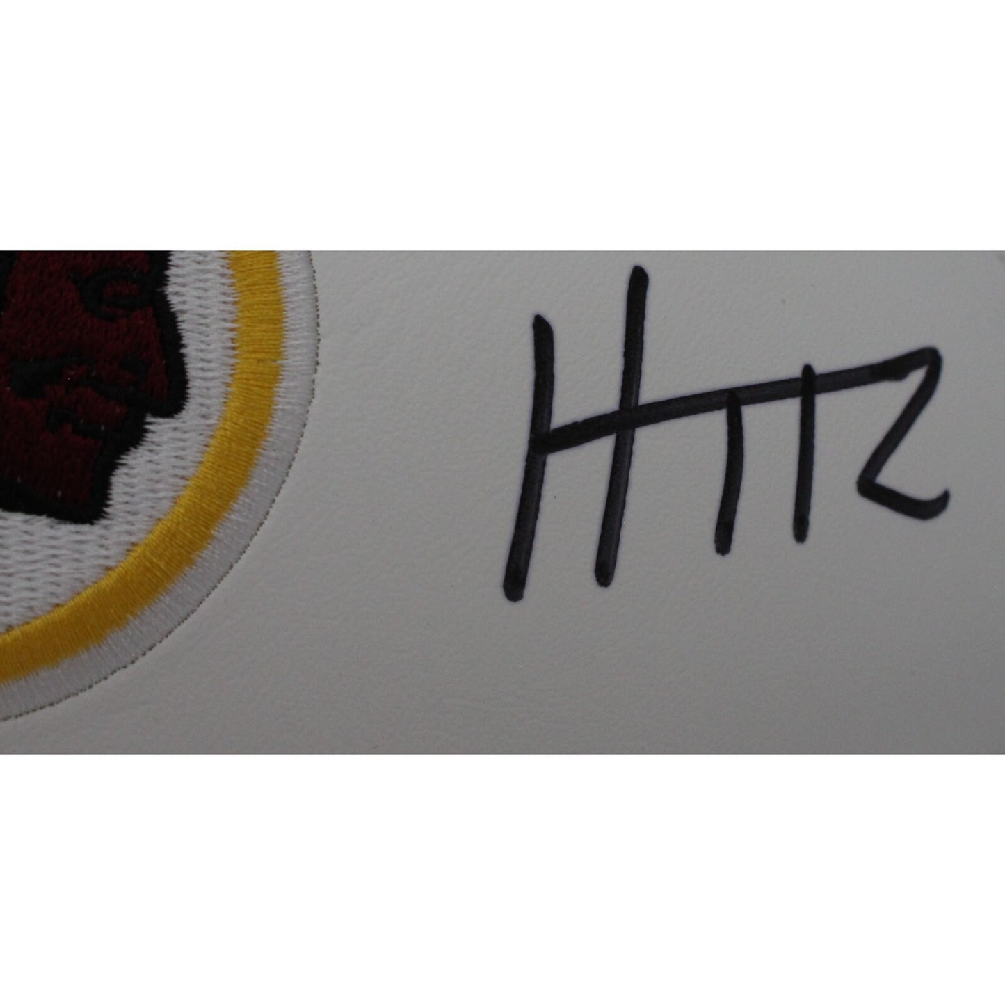 Chris Cooley Autographed Washington Redskins Logo Football (HTTR)