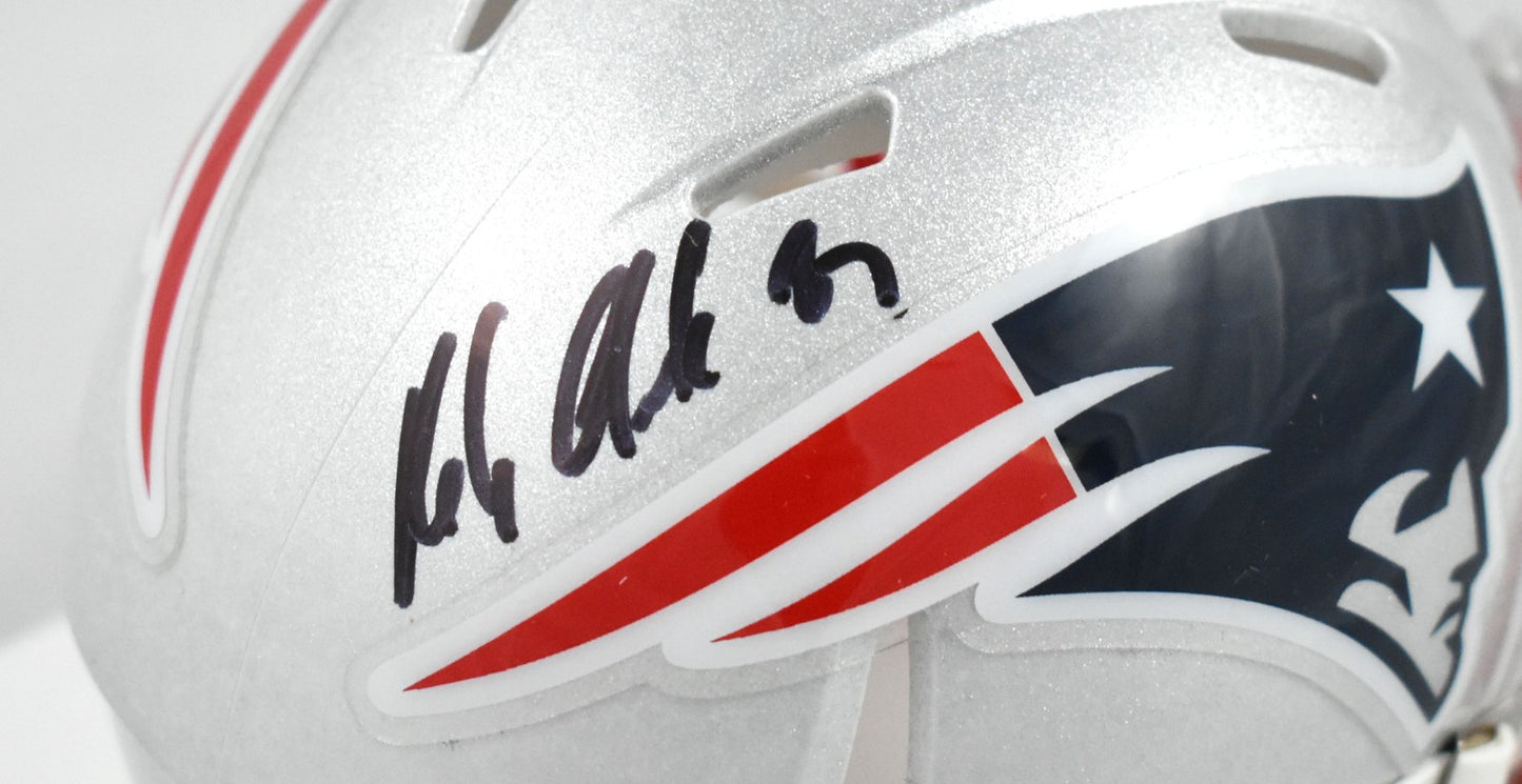 Rob Gronkowski Autographed New England Patriots Speed Mini Helmet