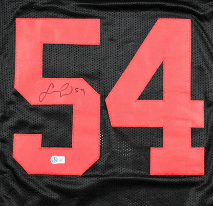 Fred Warner San Francisco 49ers Signed Black Custom Jersey