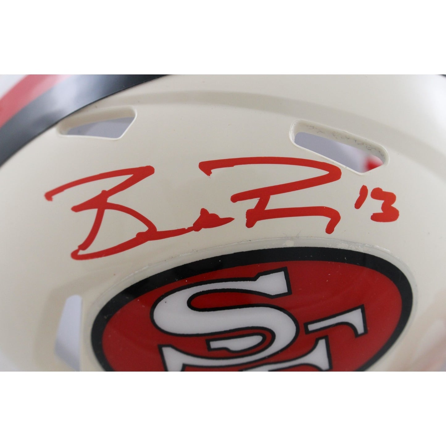 Brock Purdy Signed San Francisco 49ers Retro Mini Helmet