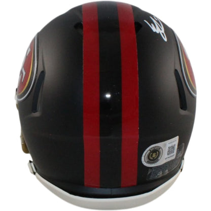 Eddie Pineiro Signed San Francisco 49ers Rivalries Mini Helmet