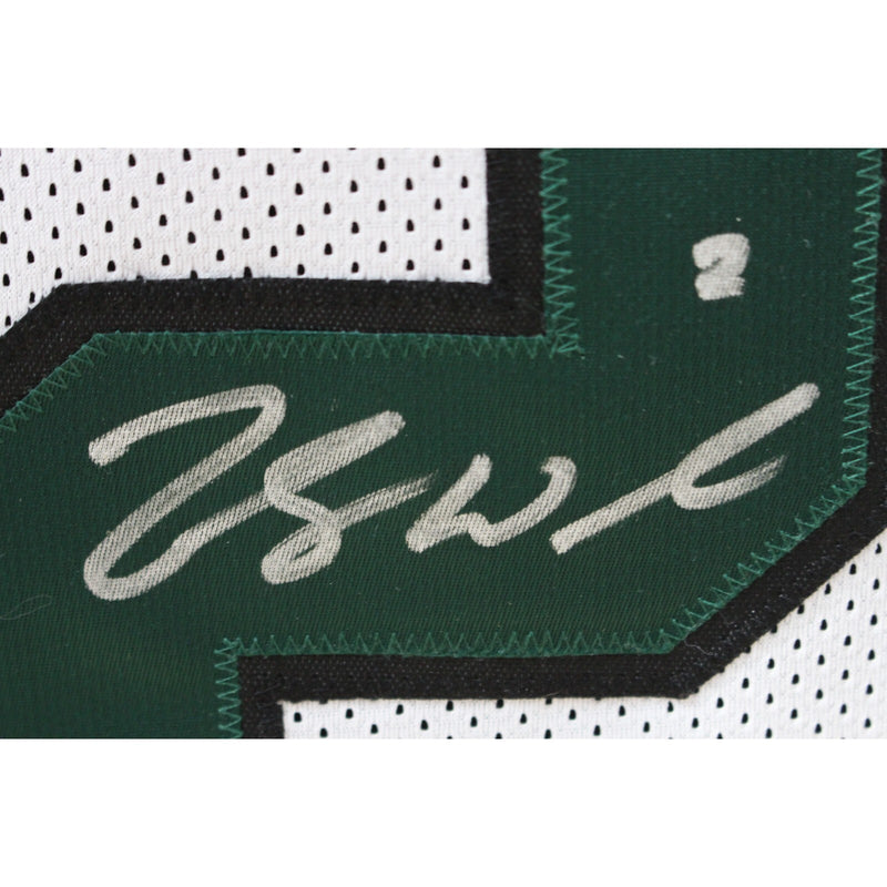 Zach Wilson Autographed White Pro Style Jersey