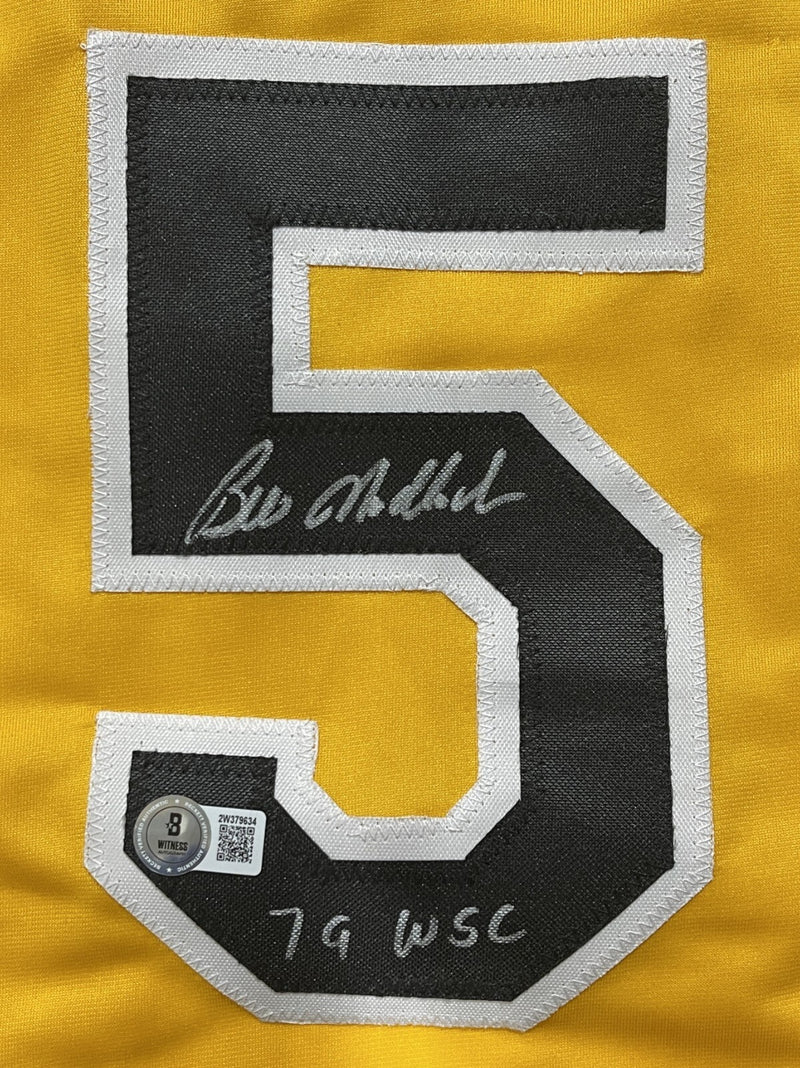 Bill Madlock Signed Pittsburgh Custom Baseball Jersey "79 WSC" BAS