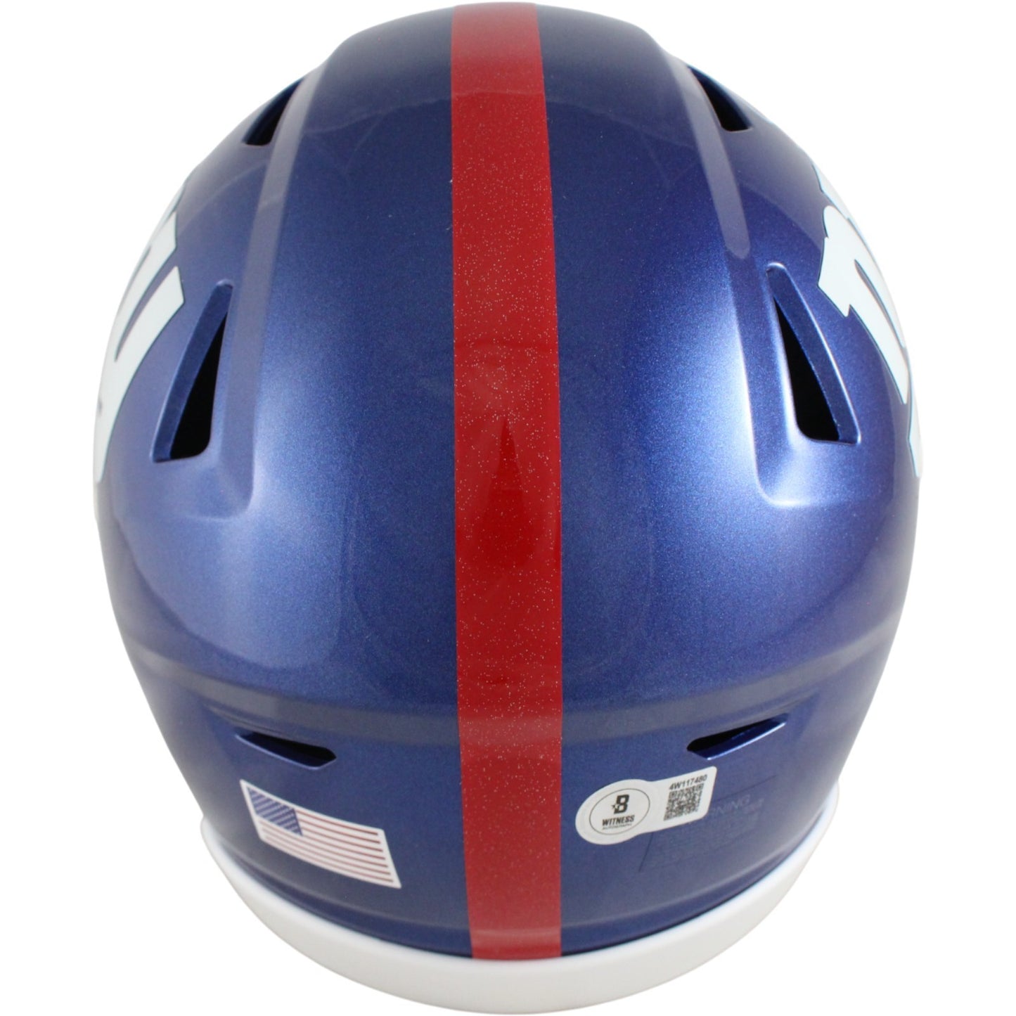 Lawrence Taylor Signed New York Giants Mid-Size Helmet (Beckett COA)