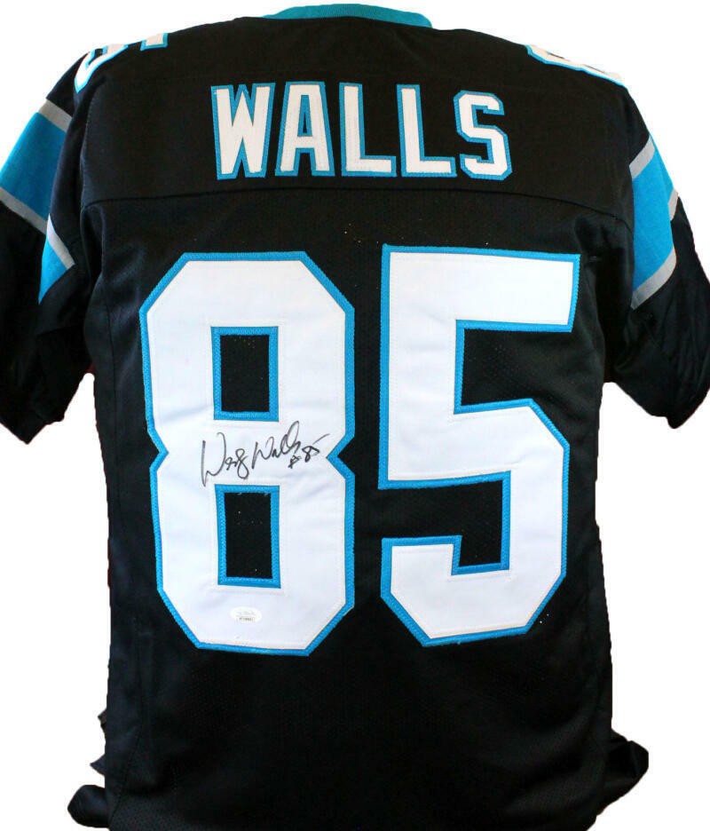 Wesley Walls Autographed Black Custom Jersey