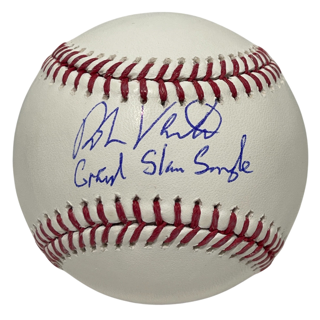 Robin Ventura Signed ROMLB Baseball (Grand Slam Single Inscription) BAS