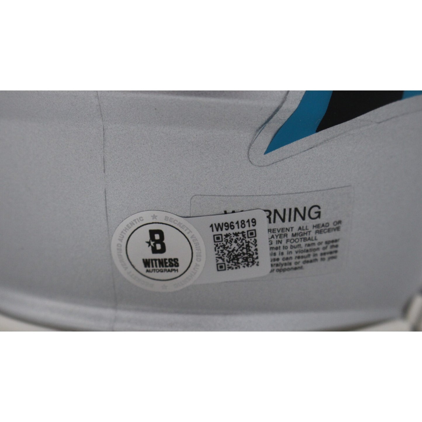Julius Peppers Signed Carolina Panthers Speed Mini Helmet Beckett