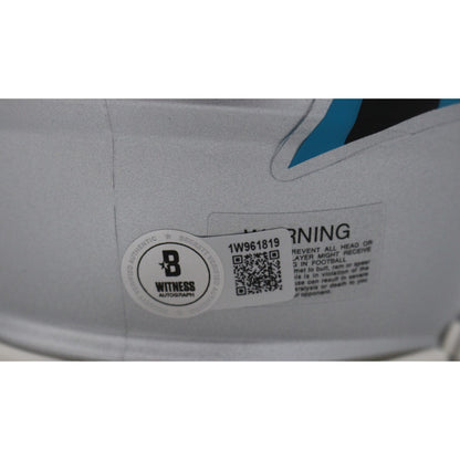 Julius Peppers Signed Carolina Panthers Speed Mini Helmet Beckett