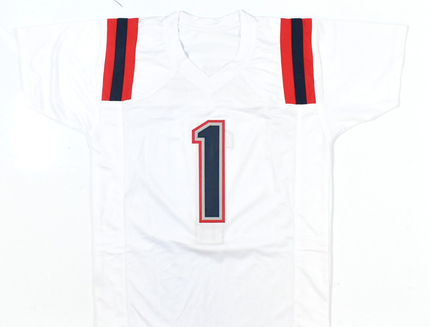 A.J. Brown Autographed White Custom Jersey