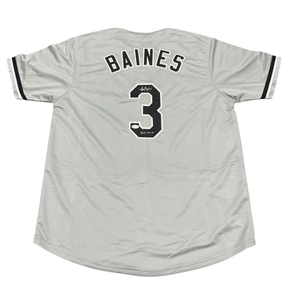 Harold Baines Signed Chicago White Sox Custom Jersey HOF 19 PSA COA