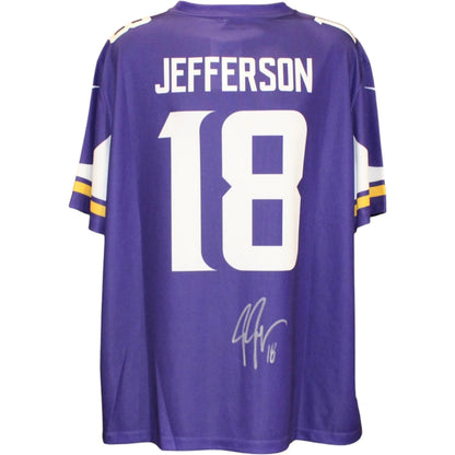 Justin Jefferson Autographed Minnesota Vikings Nike Jersey
