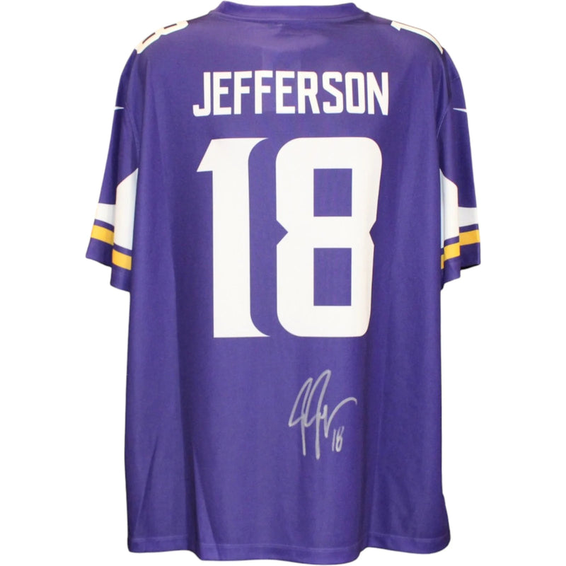 Justin Jefferson Autographed Minnesota Vikings Nike Jersey