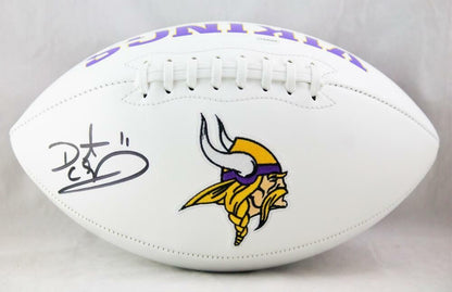 Daunte Culpepper Autographed Minnesota Vikings Black Logo Football