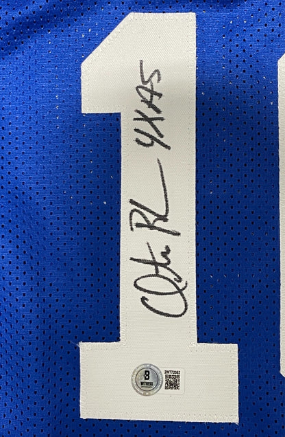 Otis Birdsong Signed New Jersey Nets Custom Jersey