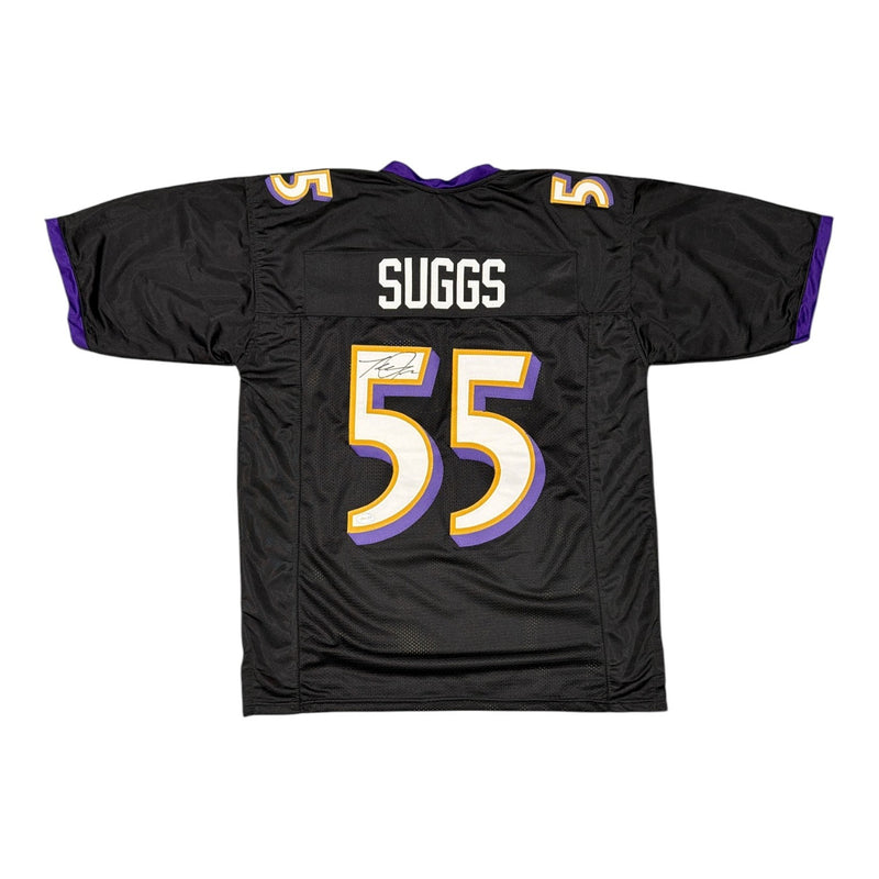 Terrell Suggs Signed Baltimore Ravens Custom Jersey