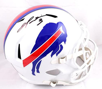 Damar Hamlin Signed Buffalo Bills Full Size Speed Helmet - Black