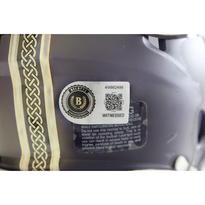 Adrian Peterson Signed Minnesota Vikings Rivalries Mini Helmet
