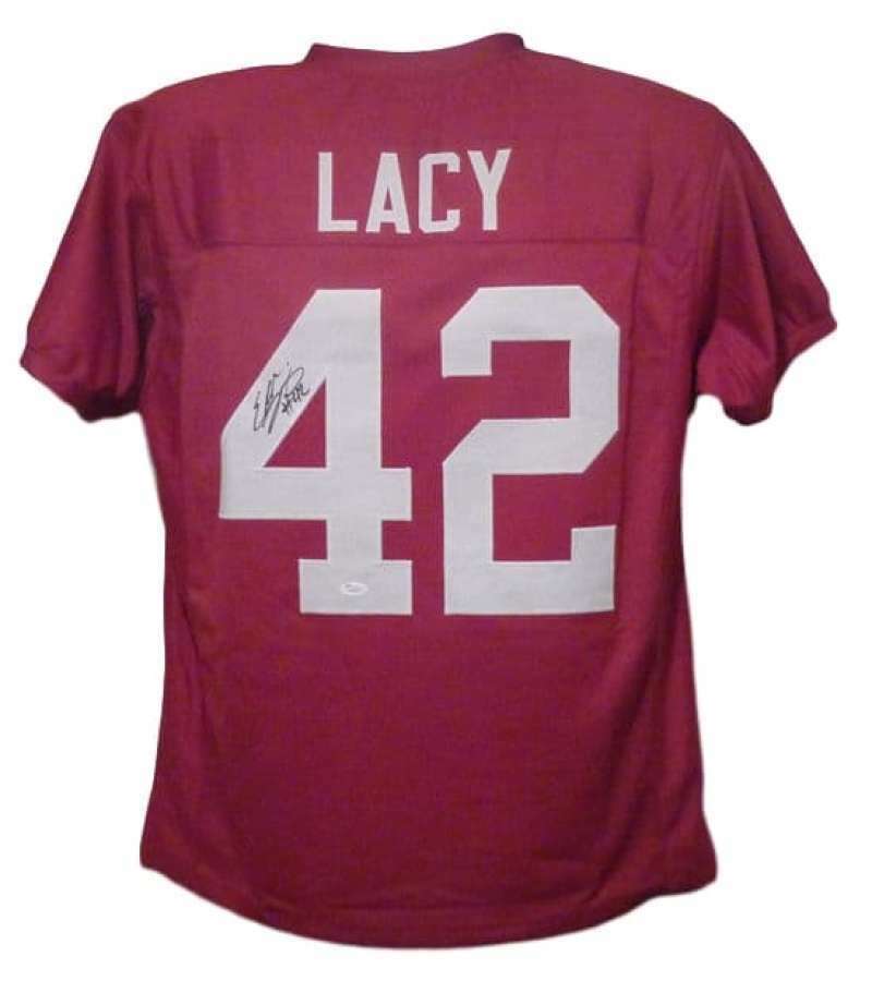 Eddie Lacy Alabama Crimson Tide Signed Custom Football Jersey