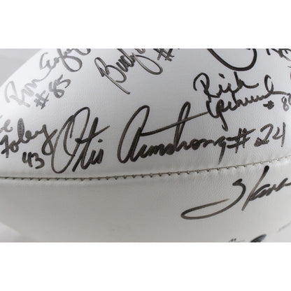 1977 Denver Broncos Team Signed Multi-Signature Football (15 Sigs)