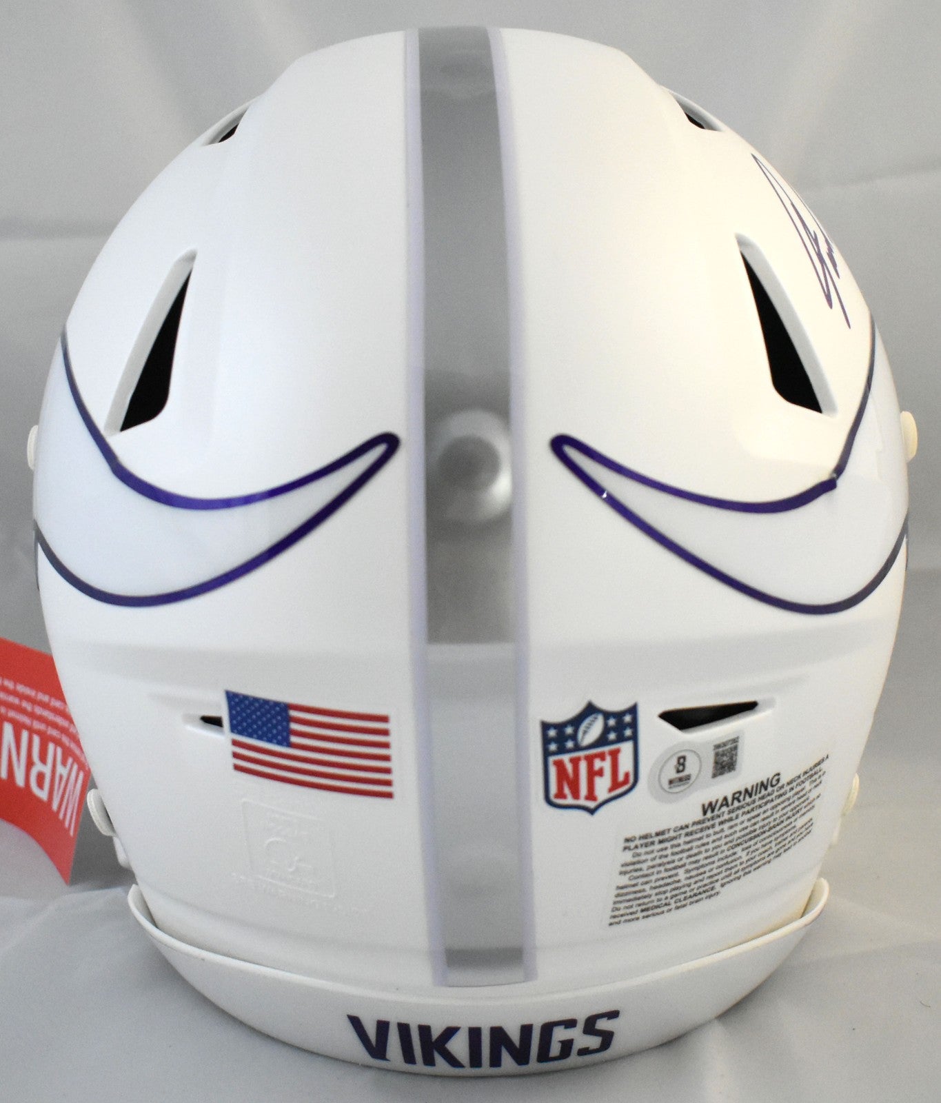 Jared Allen Signed Minnesota Vikings Full Size 2024 Alternate Speedflex Helmet