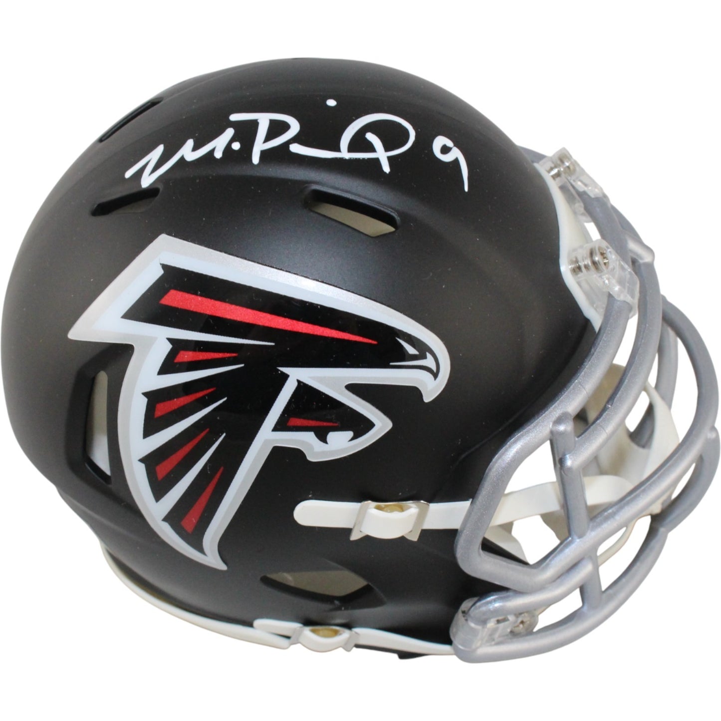 Michael Penix Jr. Signed Atlanta Falcons Mini Helmet Beckett BAS