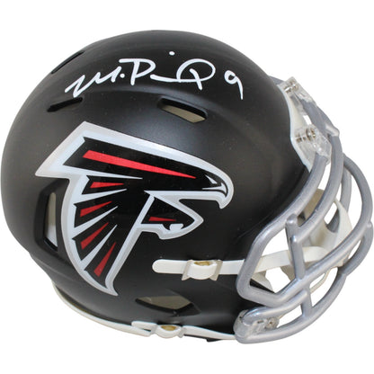 Michael Penix Jr. Signed Atlanta Falcons Mini Helmet Beckett BAS