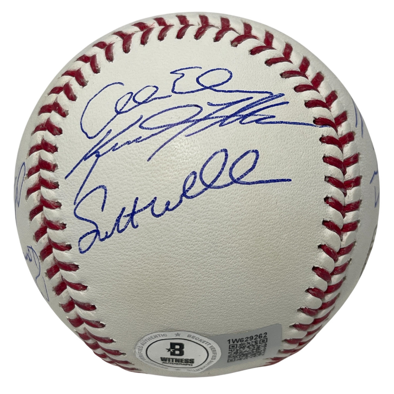 2004 Boston Red Sox Team Signed World Series Baseball (11 Sigs) BAS