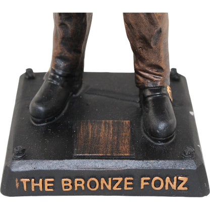 Henry Winkler Autographed Milwaukee Brewers Bronze Fonz Bobblehead (Fonz)