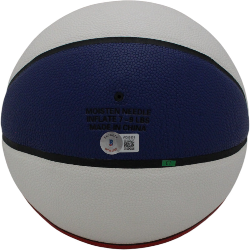 Julius Erving Autographed Philadelphia 76ers ABA Basketball