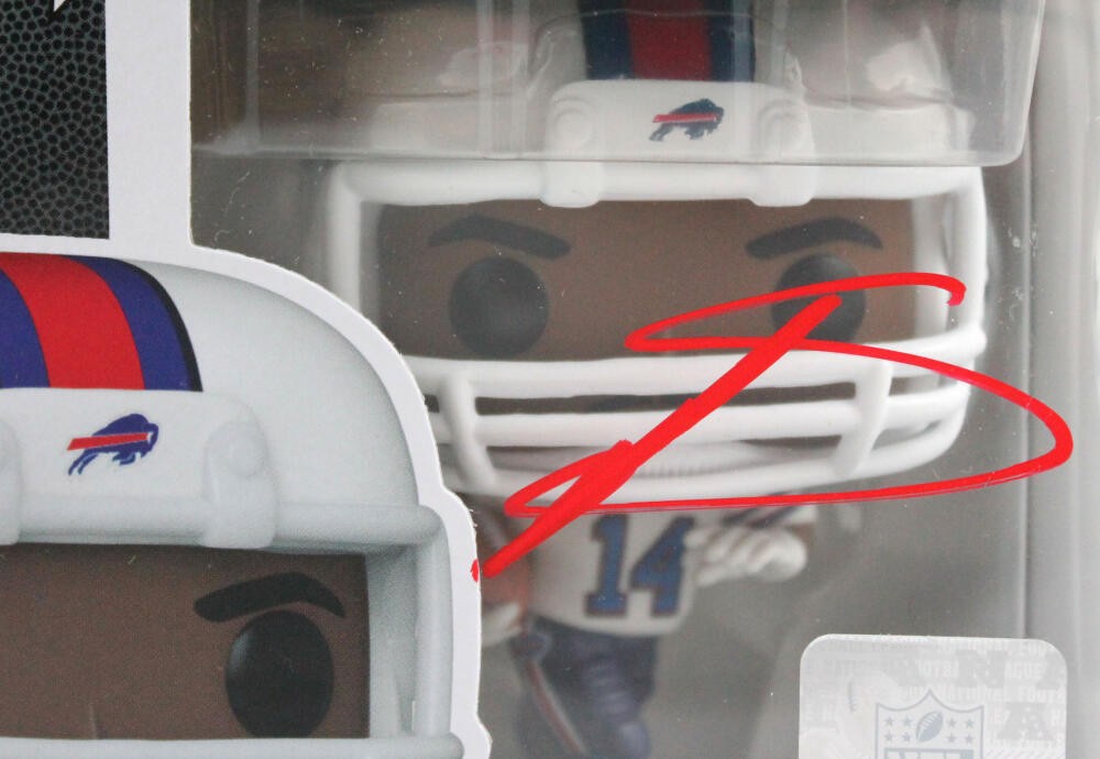 Stefon Diggs Signed Buffalo Bills Funko Pop Figurine #160