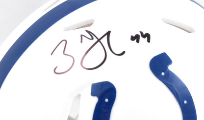 Zaire Franklin Autographed Indianapolis Colts Speed Mini Helmet - Black