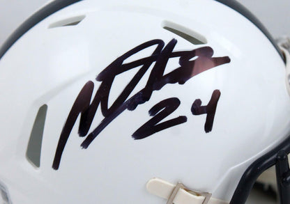Miles Sanders Signed Penn State Nittany Lions Speed Mini Helmet