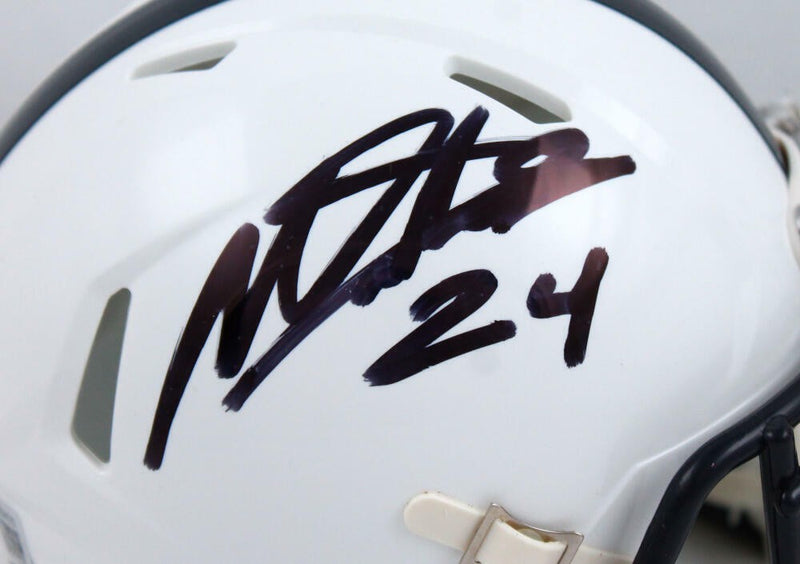 Miles Sanders Signed Penn State Nittany Lions Speed Mini Helmet