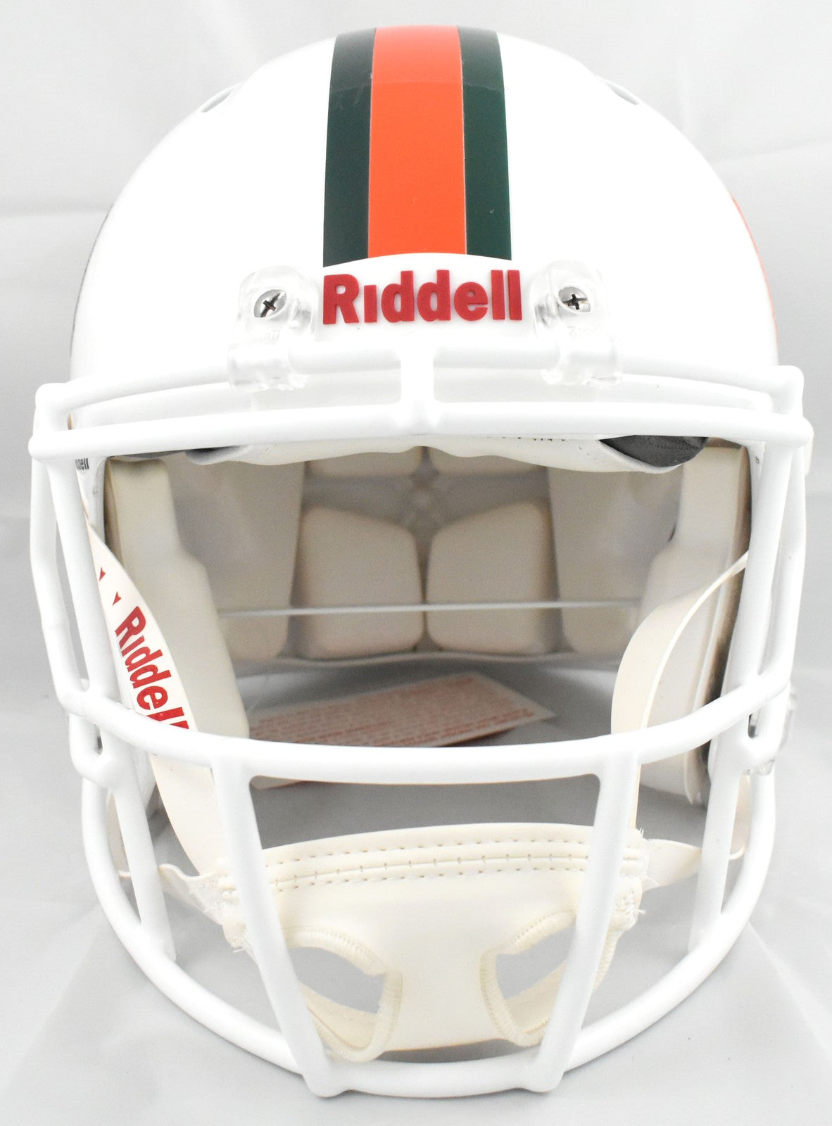 Malachi Toney Autographed Miami Hurricanes Full Size Speed Authentic Helmet