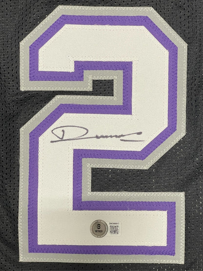 Vlade Divac Signed Sacramento Kings Custom Basketball Jersey (Beckett COA)
