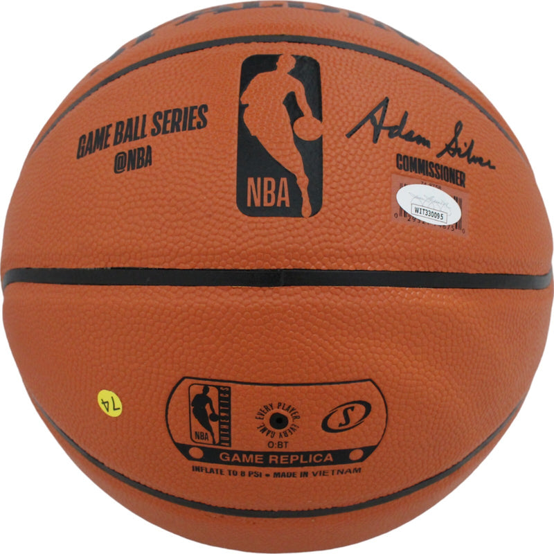 Joe Dumars Autographed Detroit Pistons Basketball