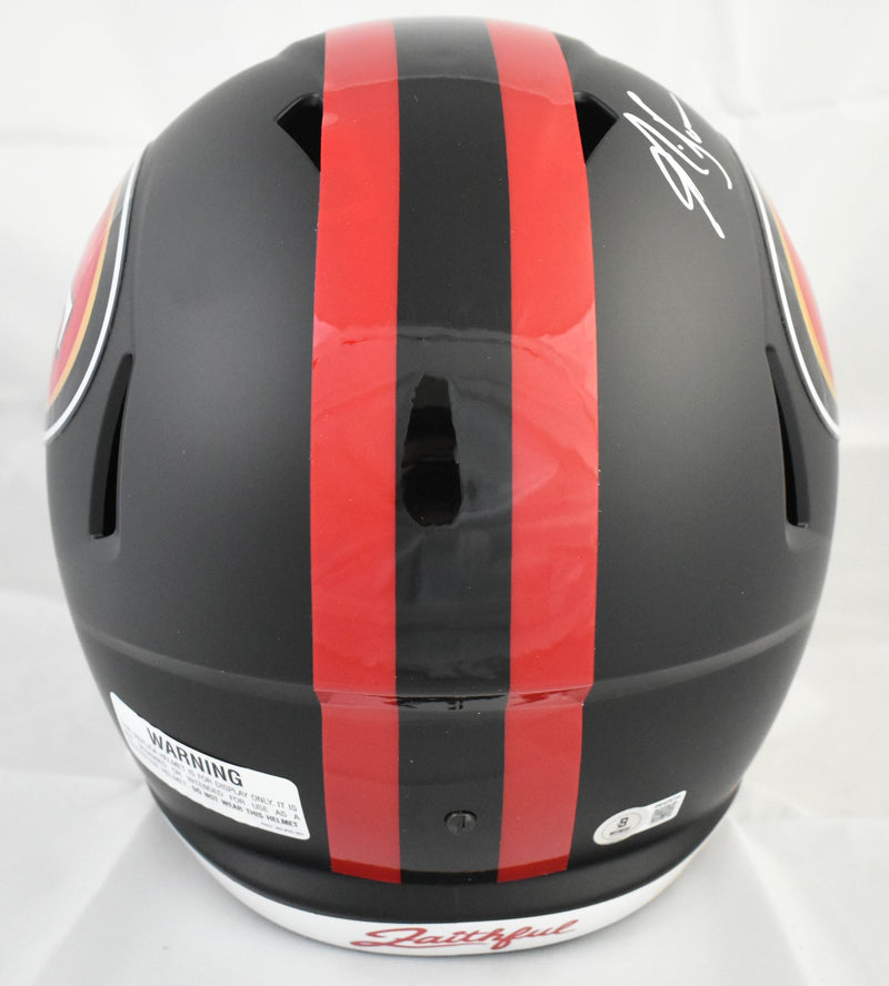 NaVorro Bowman Signed San Francisco 49ers Full Size Rivalries Speed Helmet