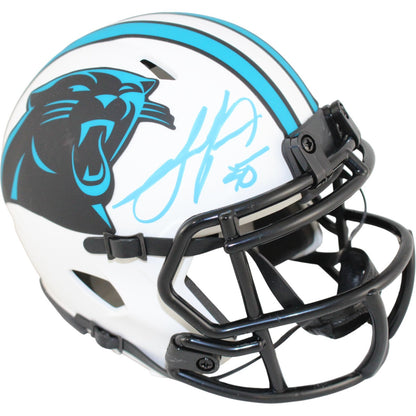 Julius Peppers Autographed Carolina Panthers Lunar Eclipse Mini Helmet