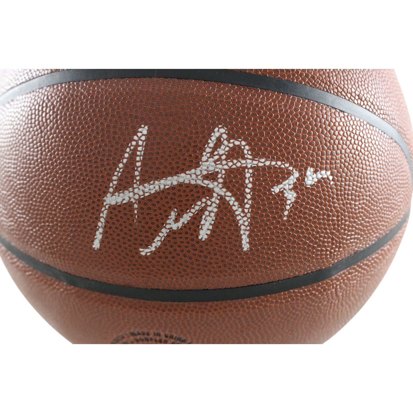 Aaron Gordon Denver Nuggets Autographed Logo Basketball (Beckett Witnessed)
