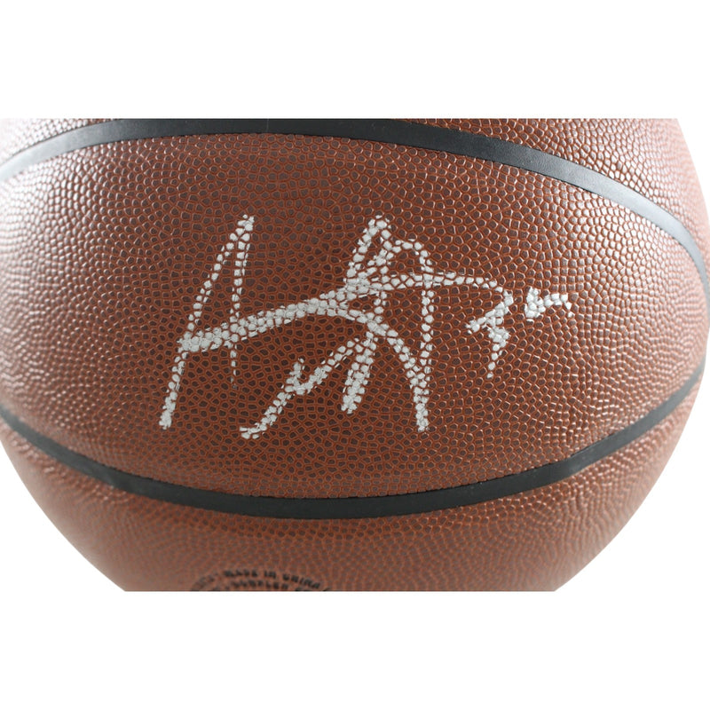 Aaron Gordon Denver Nuggets Autographed Logo Basketball (Beckett Witnessed)