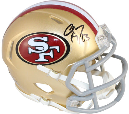 Christian McCaffrey Autographed San Francisco 49ers Mini Helmet