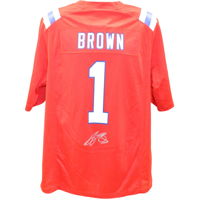 AJ Brown Autographed New England Patriots Jersey