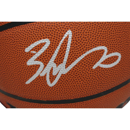 Zach Lavine Signed Chicago Bulls Black Custom Basketball Jersey