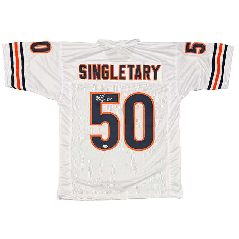 Mike Singletary Chicago Bears Signed Custom Football Jersey (JSA COA)