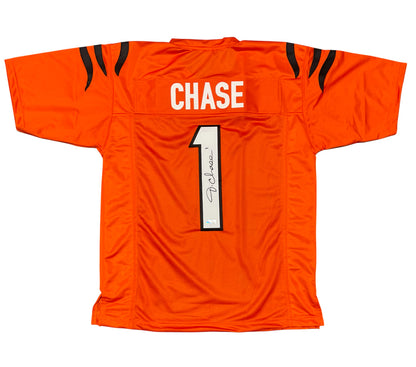 Ja'Marr Chase Cincinnati Bengals Signed Custom Jersey (BAS COA)