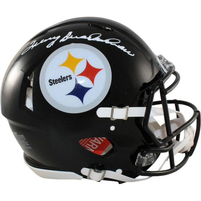 Terry Bradshaw Signed Pittsburgh Steelers Throwback Proline Speed Helmet